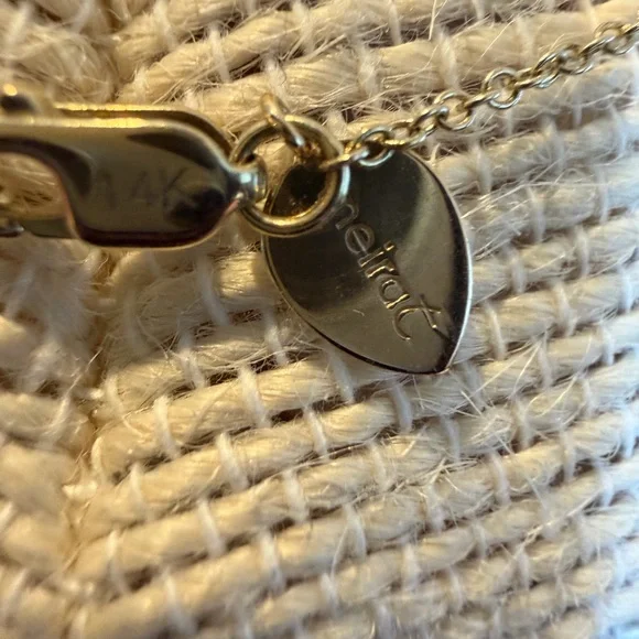 Meira T Mini Moon and Star Bezel Necklace - Picture 5 of 8